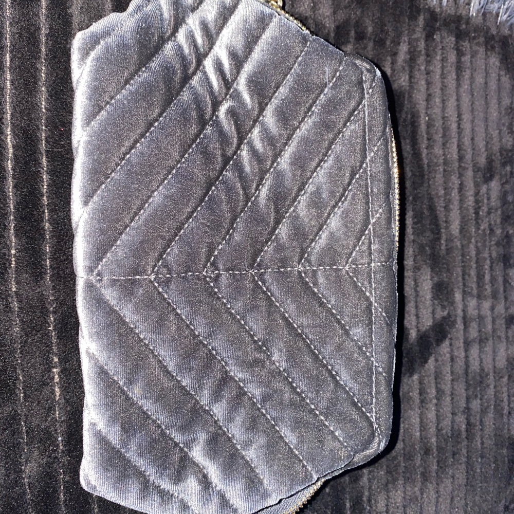 H&M Velvet cosmetic Bag